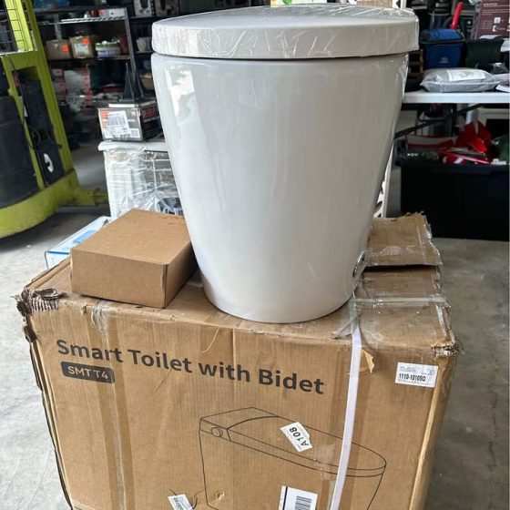 SMT T4 Smart Tankless Toilet with Bidet, Open Box